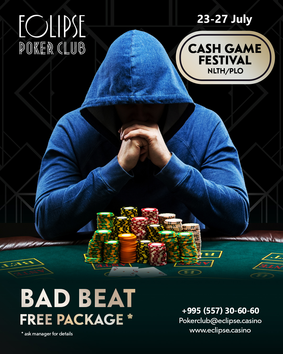 Cash Game Festival in Batumi | Eclipse, 23 - 27 JULY 2025