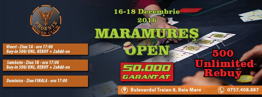 Maramures Open 50.000 Garantat!