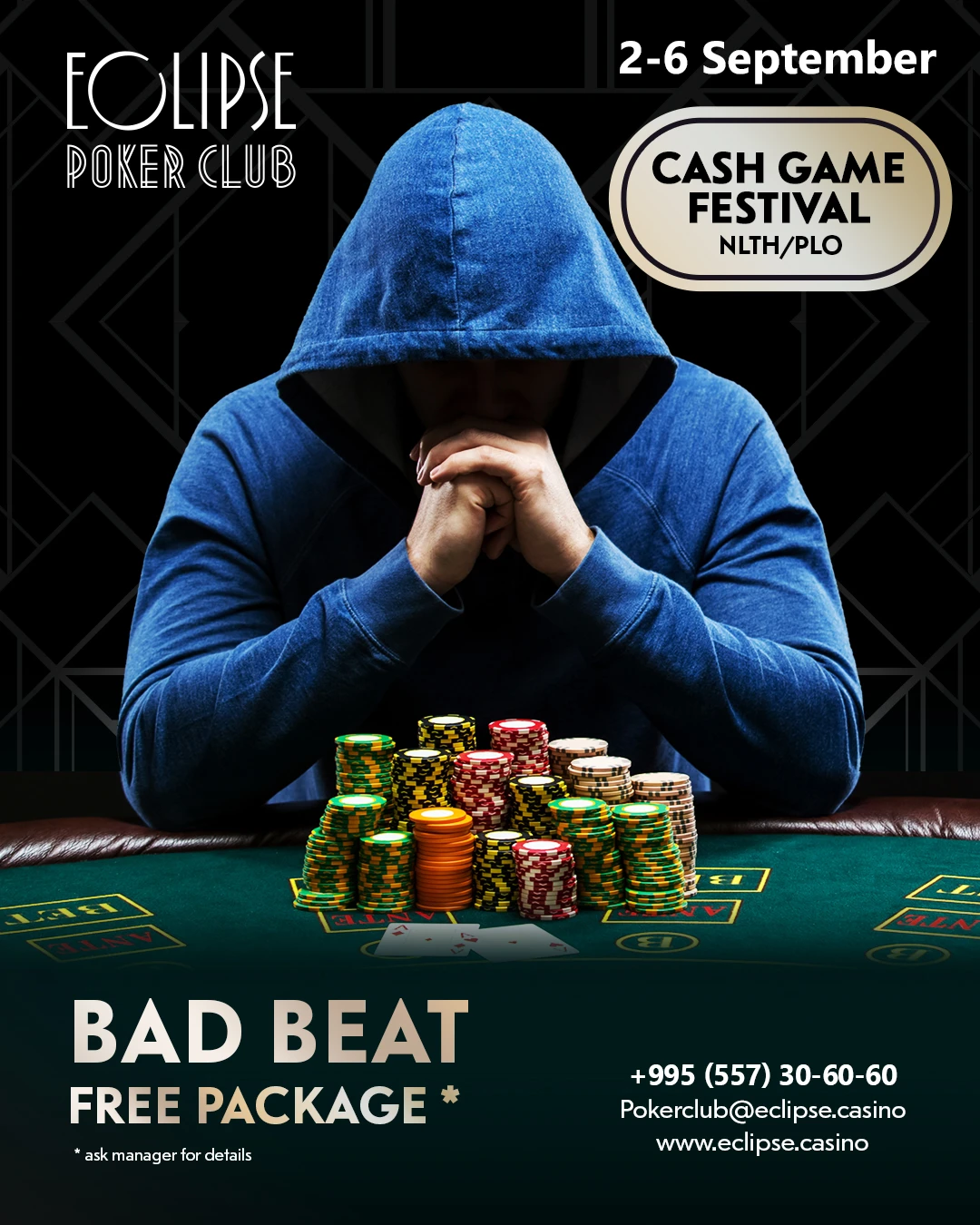 Cash Game Festival in Batumi | Eclipse, 02 - 06 SEP 2026
