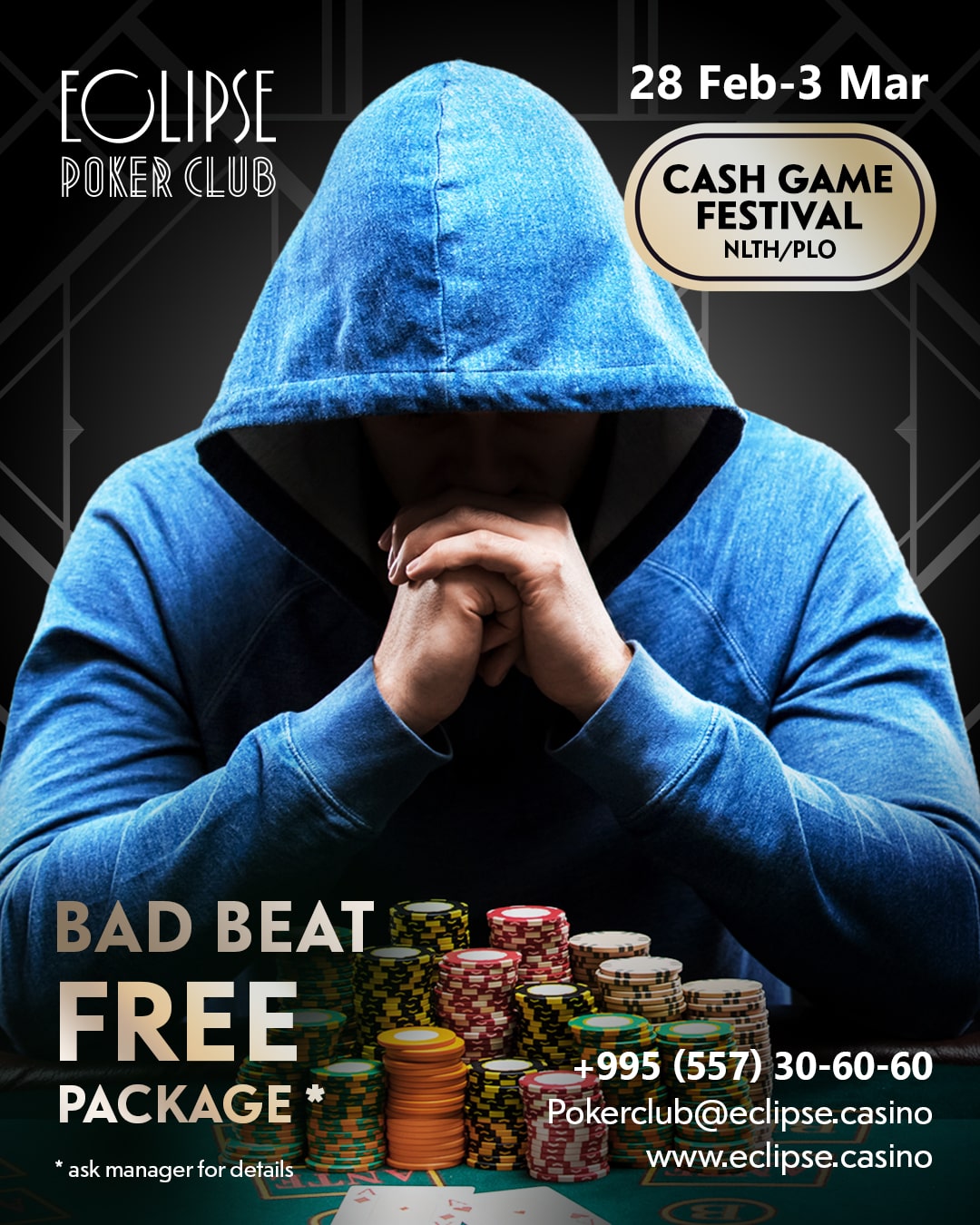 BATUMI CASH GAME FESTIVAL | Eclipse, 28 FEB - 03 MARCH 2024