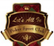 Let's All in Poker Sports Club logo