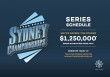 SYDNEY CHAMPIONSHIPS SERIES 26 JULY - 8 AUGUST 2016