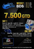 Dal 12 al 16 Marzo WEEKLY BDS 7.500 GTD