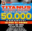 TITANUS SECONDA EDIZIONE 50.000 GARANTITI