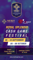 Merit Casino Cash Game Festival