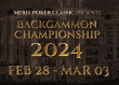 Middle East Backgammon Tournament by Merit Poker Classic | Kyrenia, Alsancak, 28 FEB - 03 MARCH 2024